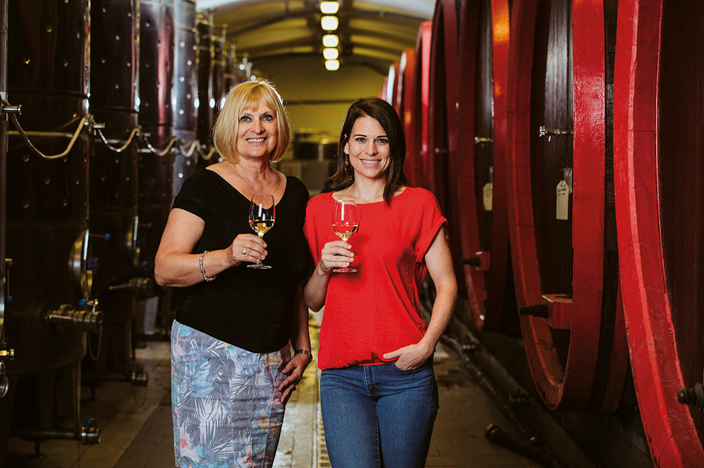 Wine cellar visit